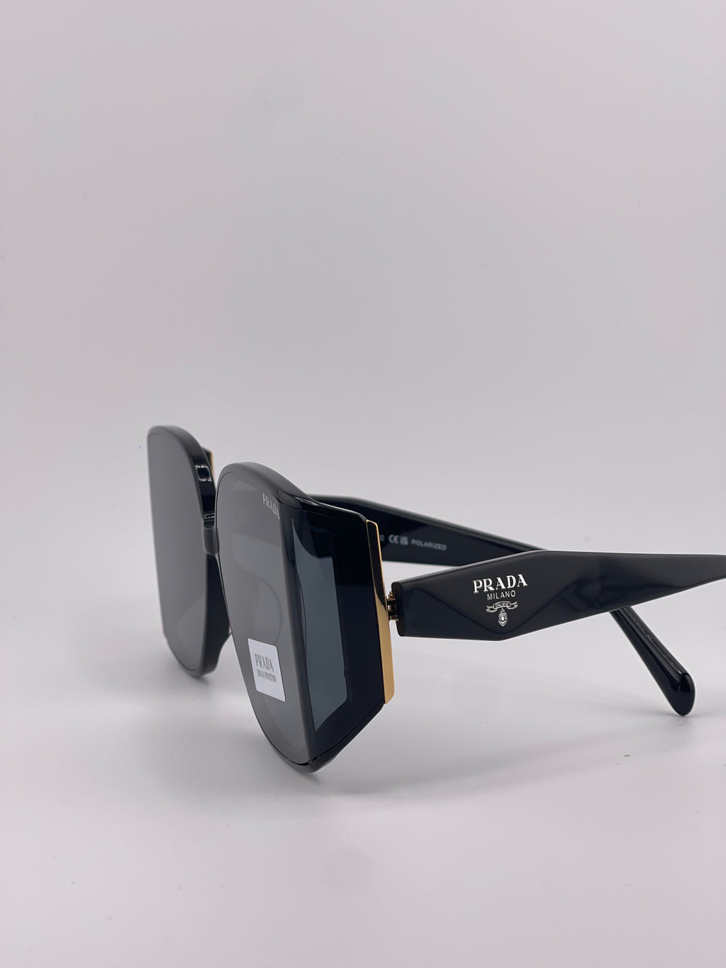 Prada PR17WS Black sunglasses.