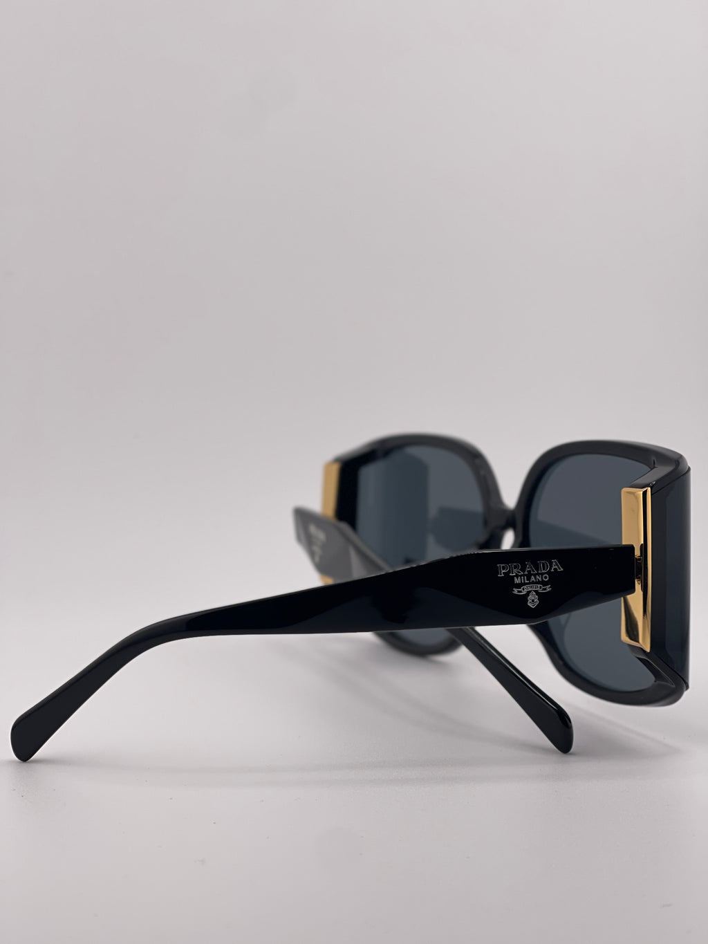 Prada PR17WS Black sunglasses.