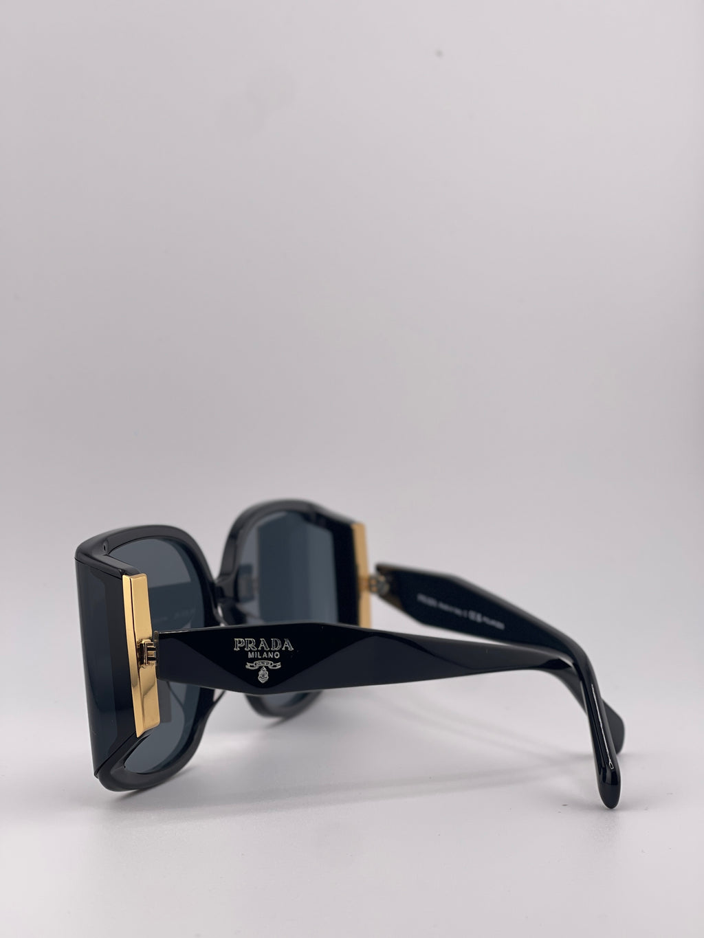 Prada PR17WS Black sunglasses.