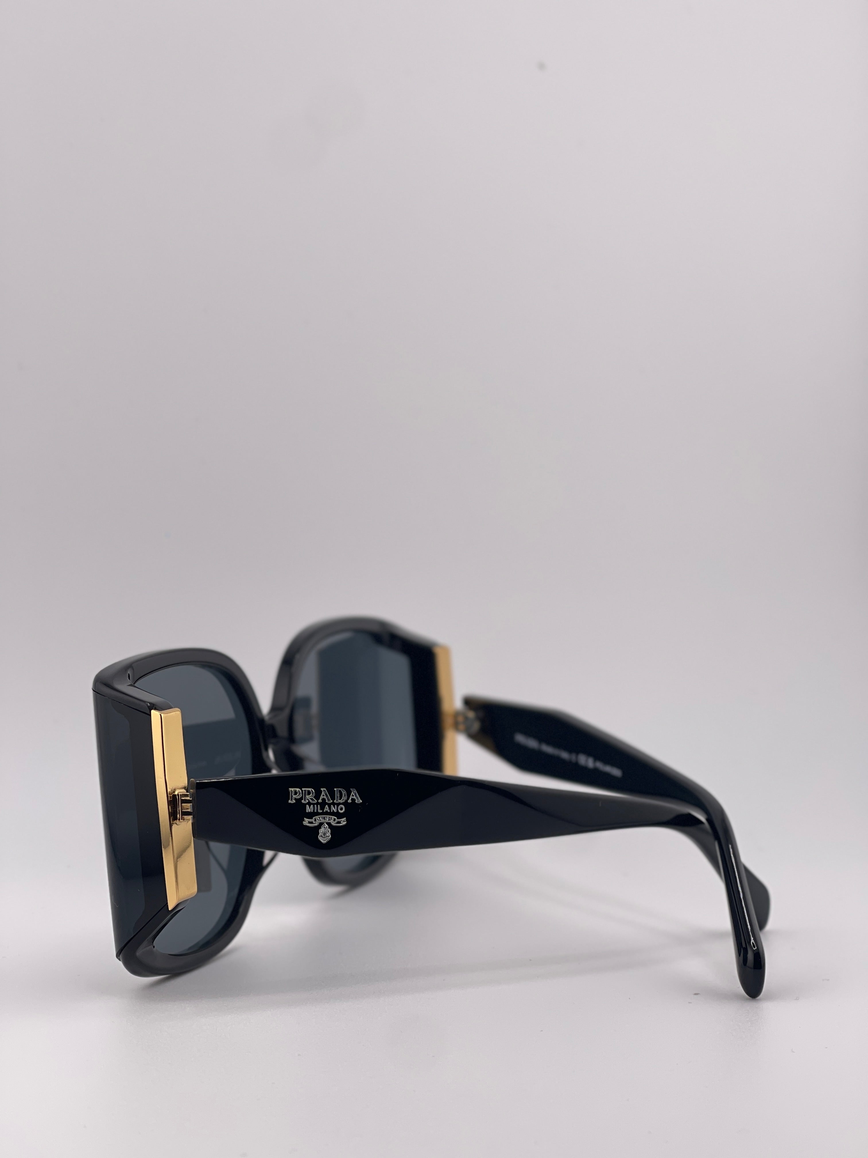 Prada PR17WS Black sunglasses.