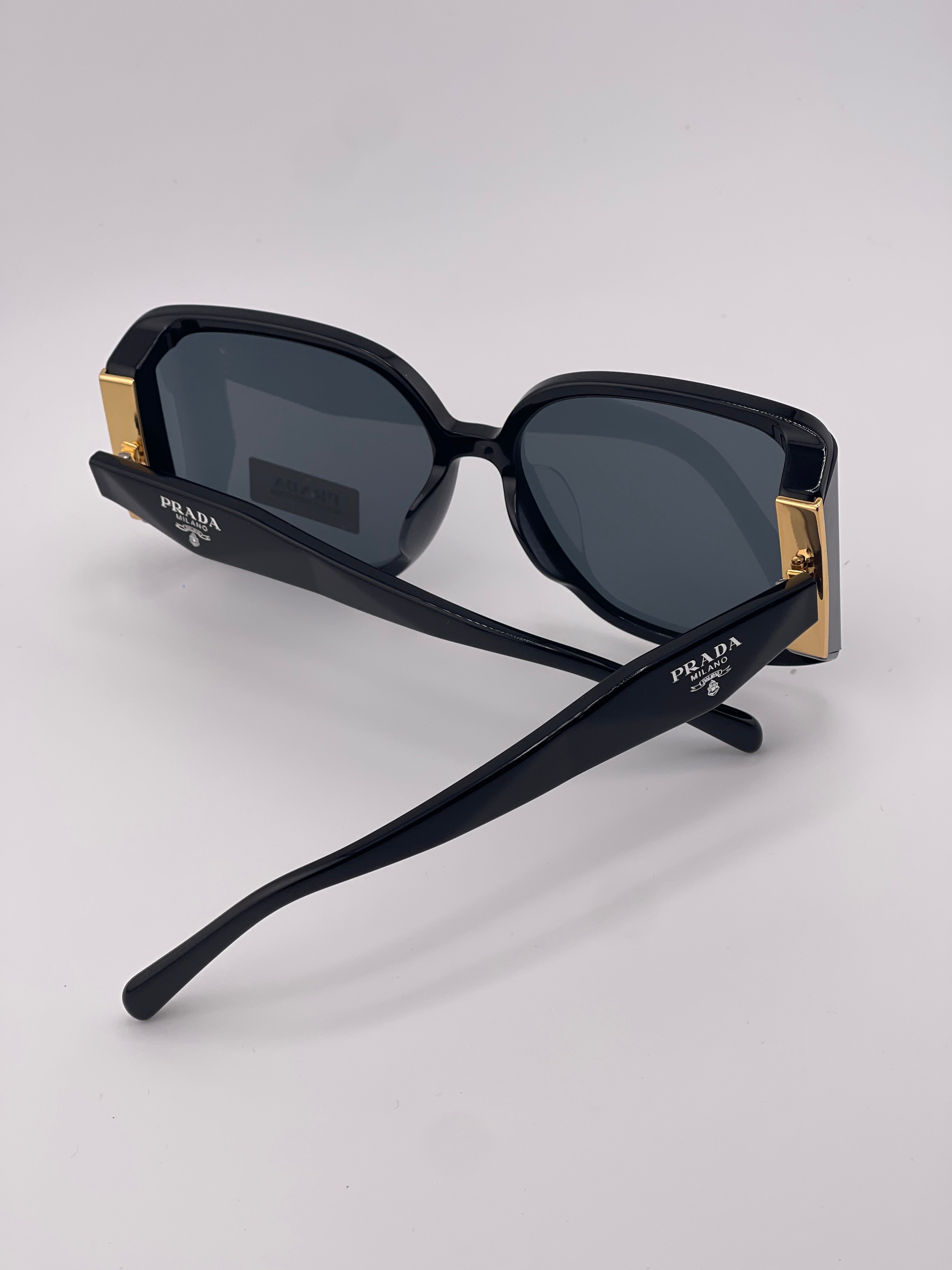 Prada PR17WS Black sunglasses.