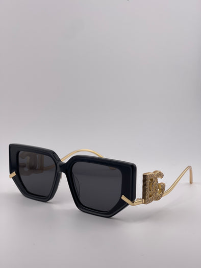 D&G Black Sunglasses – Bold Luxury Meets Timeless Style