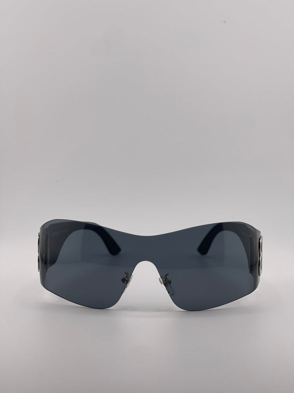Baalenciaga Big Face Black Sunglasses – Bold Fashion Meets Luxury