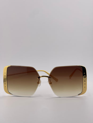 LV Moon Metal Square Sunglasses– Timeless Luxury
