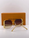 LV Moon Metal Square Sunglasses– Timeless Luxury Meets Bold Style