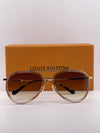 LV Super Vision Metal Pilot Frame Sunglasses- For Men – Elegant Luxury