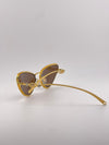 Guucci Cat Eye Gold Sunglasses – Fierce Glamour with Iconic Luxury