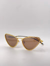 Guucci Cat Eye Gold Sunglasses – Fierce Glamour with Iconic Luxury