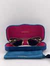 Guucci Cat Eye Gold Sunglasses – Fierce Glamour with Iconic Luxury