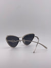Guucci Cat Eye Silver Sunglasses – Sleek Sophistication with a Glam Edge