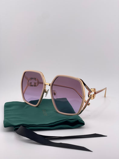 Guucci Main Chic Fainted Purple Sunglasses – Soft Glamour, Bold Gucci Style