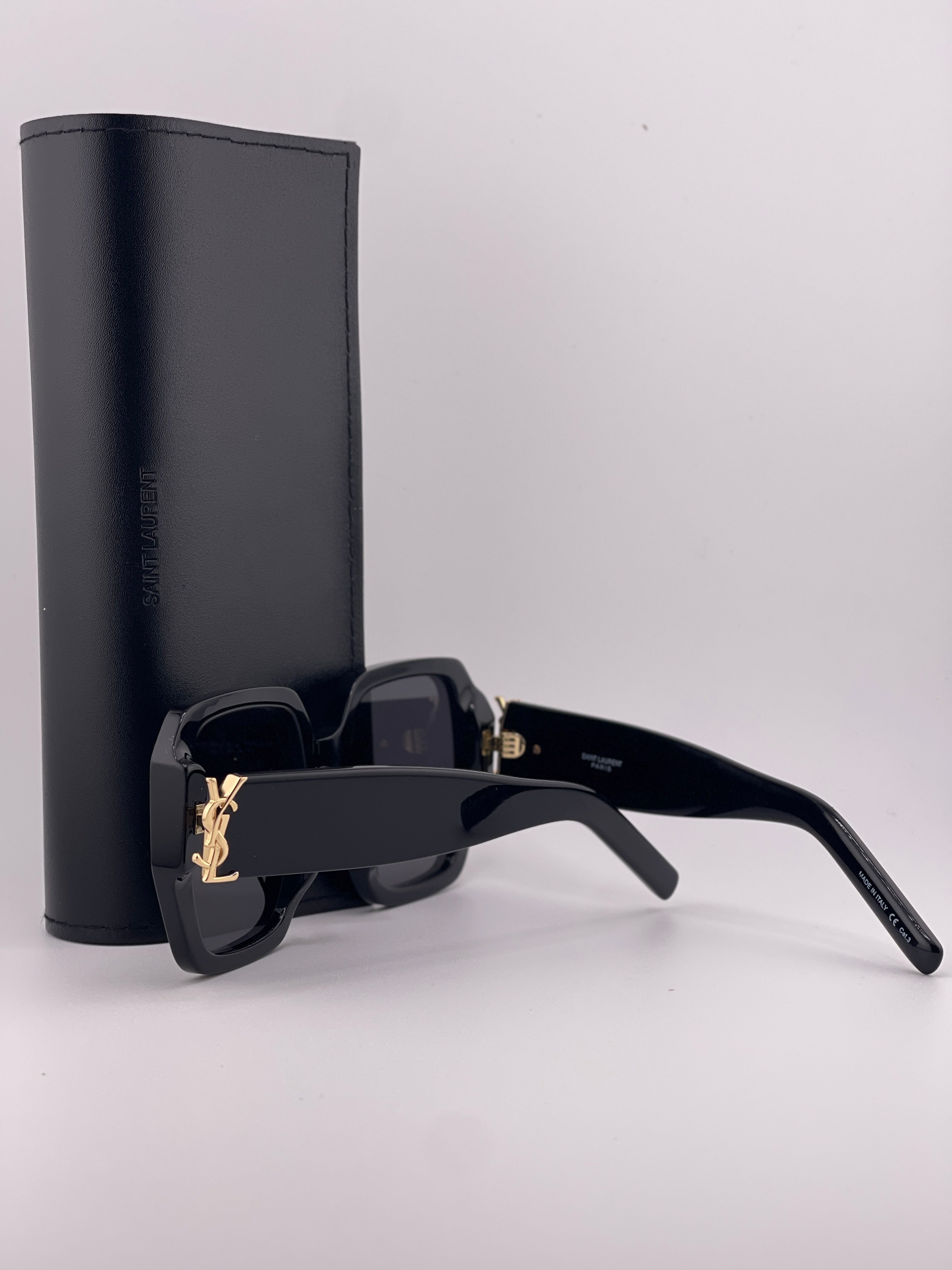 Y-S-L Black Sunglasses – Timeless Luxury, Bold Style