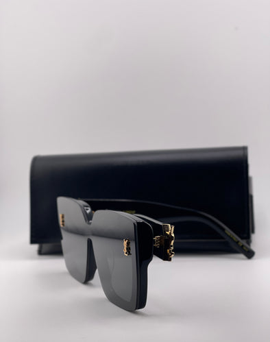 Y-S-L Chic Regular Black Sunglasses – Bold Simplicity, Iconic Style
