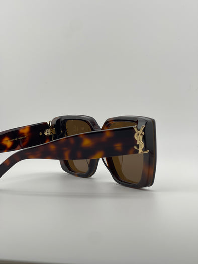 YSL Brown Regular Chic Sunglasses – Timeless Elegance with a Modern Twist
