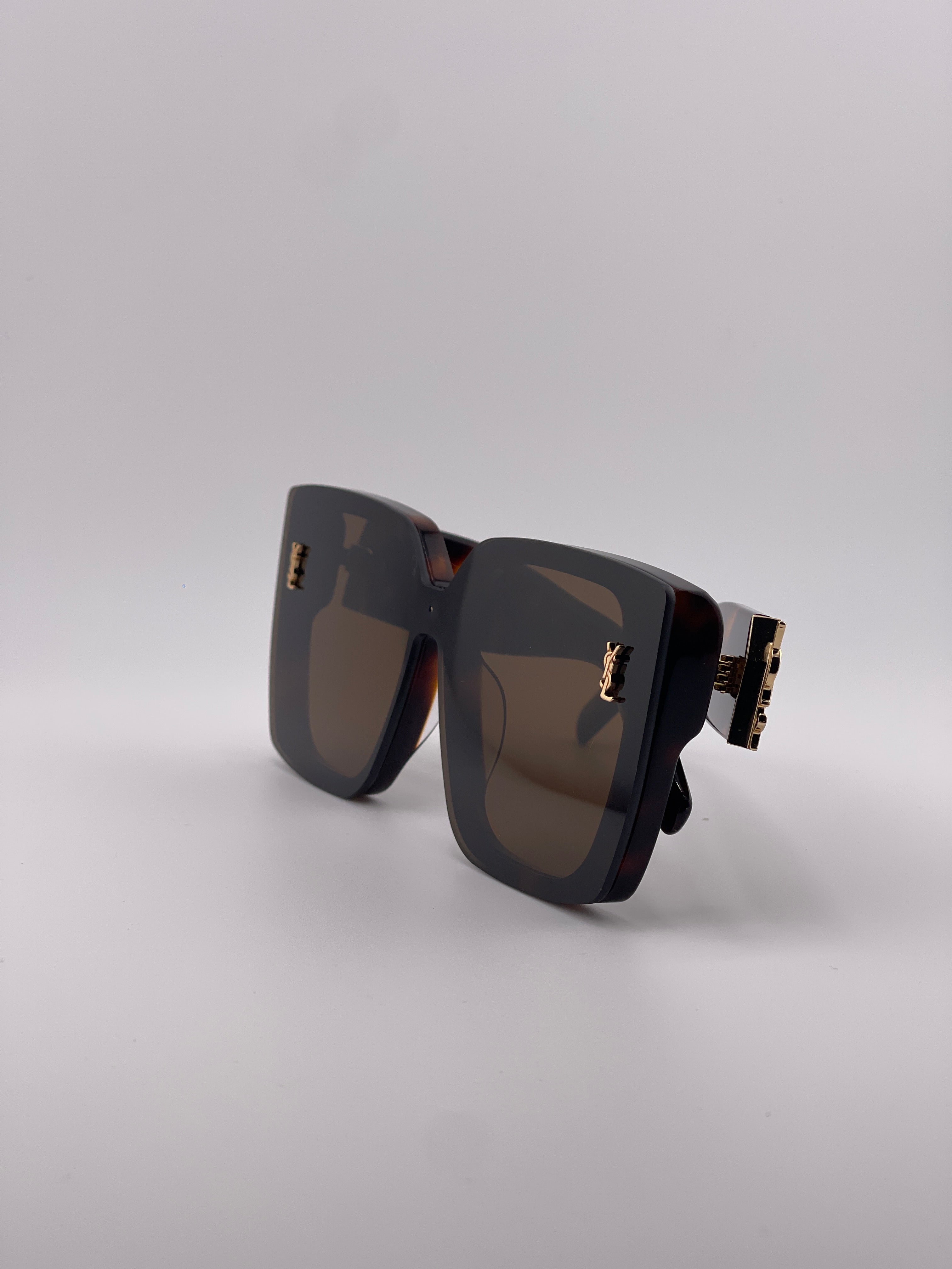 Y-S-L Brown Regular Chic Sunglasses – Timeless Elegance with a Modern Twist