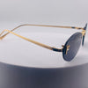 Fendi First Crystal Rimless Oval Sunglasses (Gold metal)