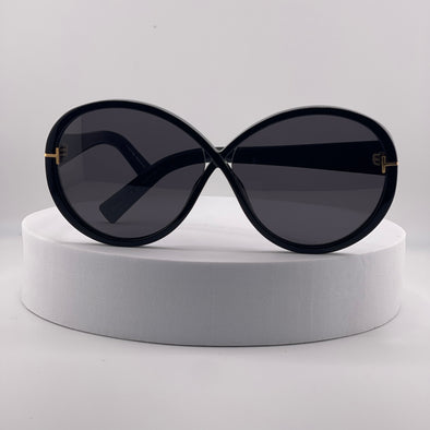 Tom Ford Whitney FTOOO9 Sunglasses – Black Butterfly Frame
