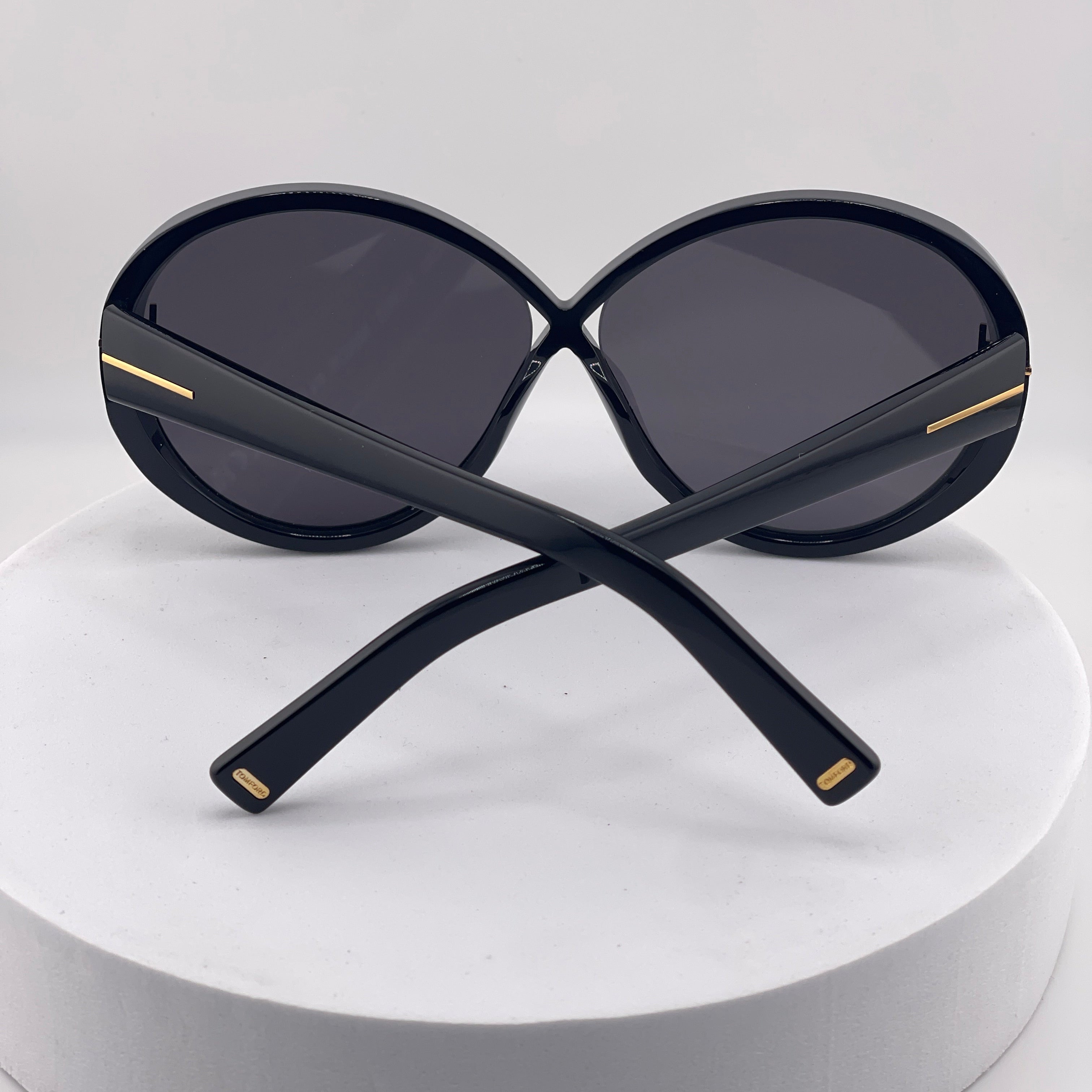 Tom Ford Whitney FTOOO9 Sunglasses – Black Butterfly Frame