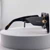 Bvlgari Serpenti BV40006I Women's Tortoiseshell Oversized Sunglasses