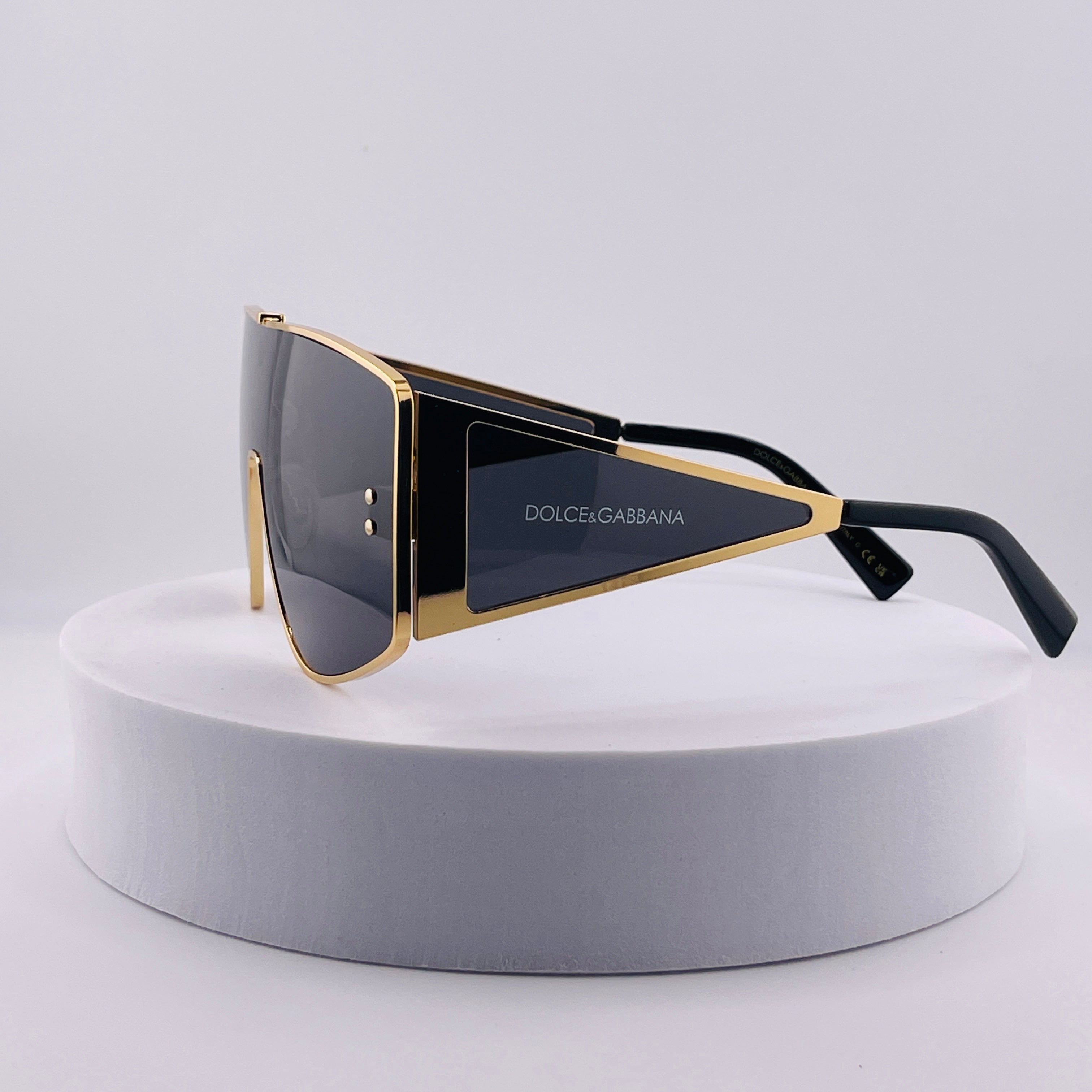 Dolce & Gabbana DG2305 Oversized Shield Sunglasses