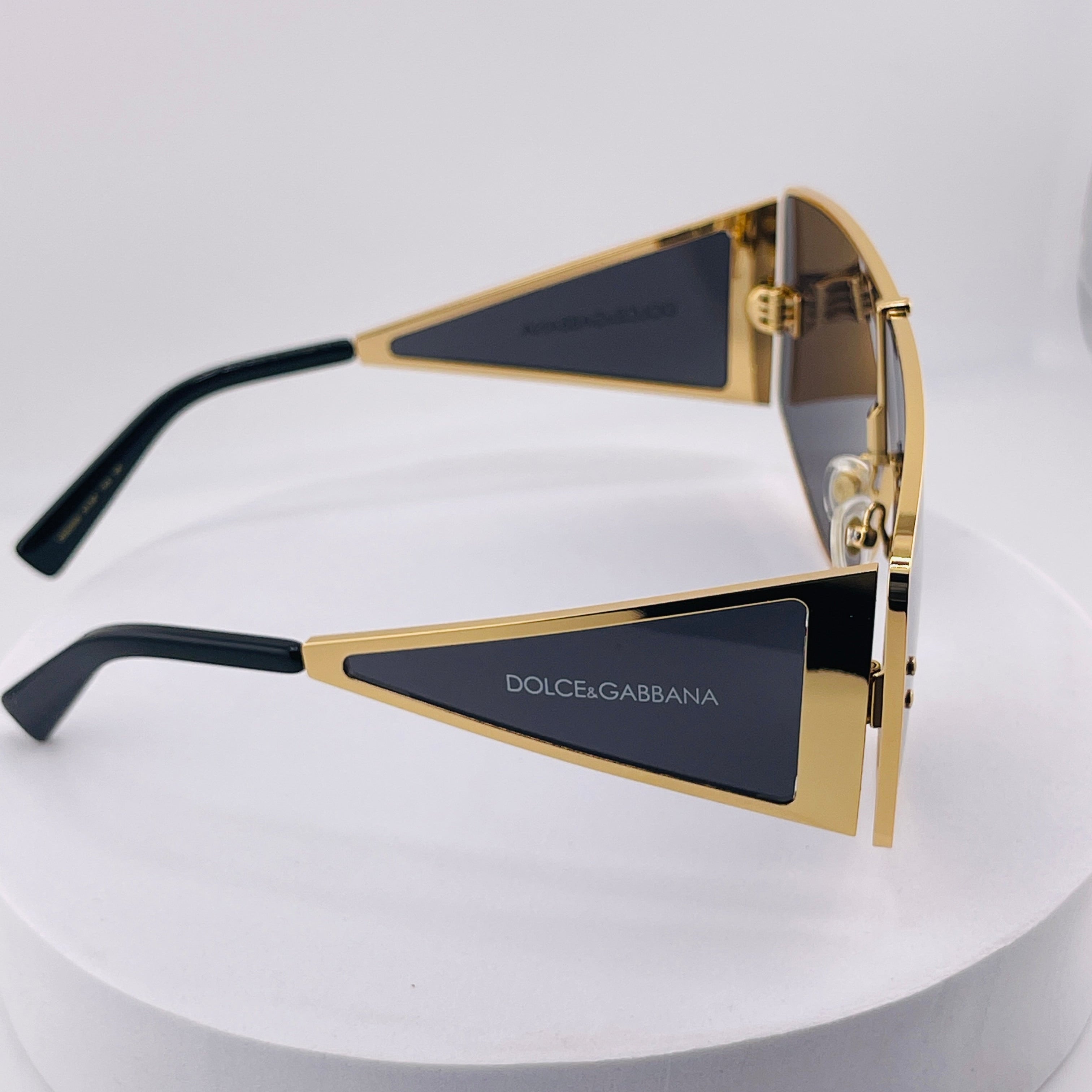 Dolce & Gabbana DG2305 Oversized Shield Sunglasses