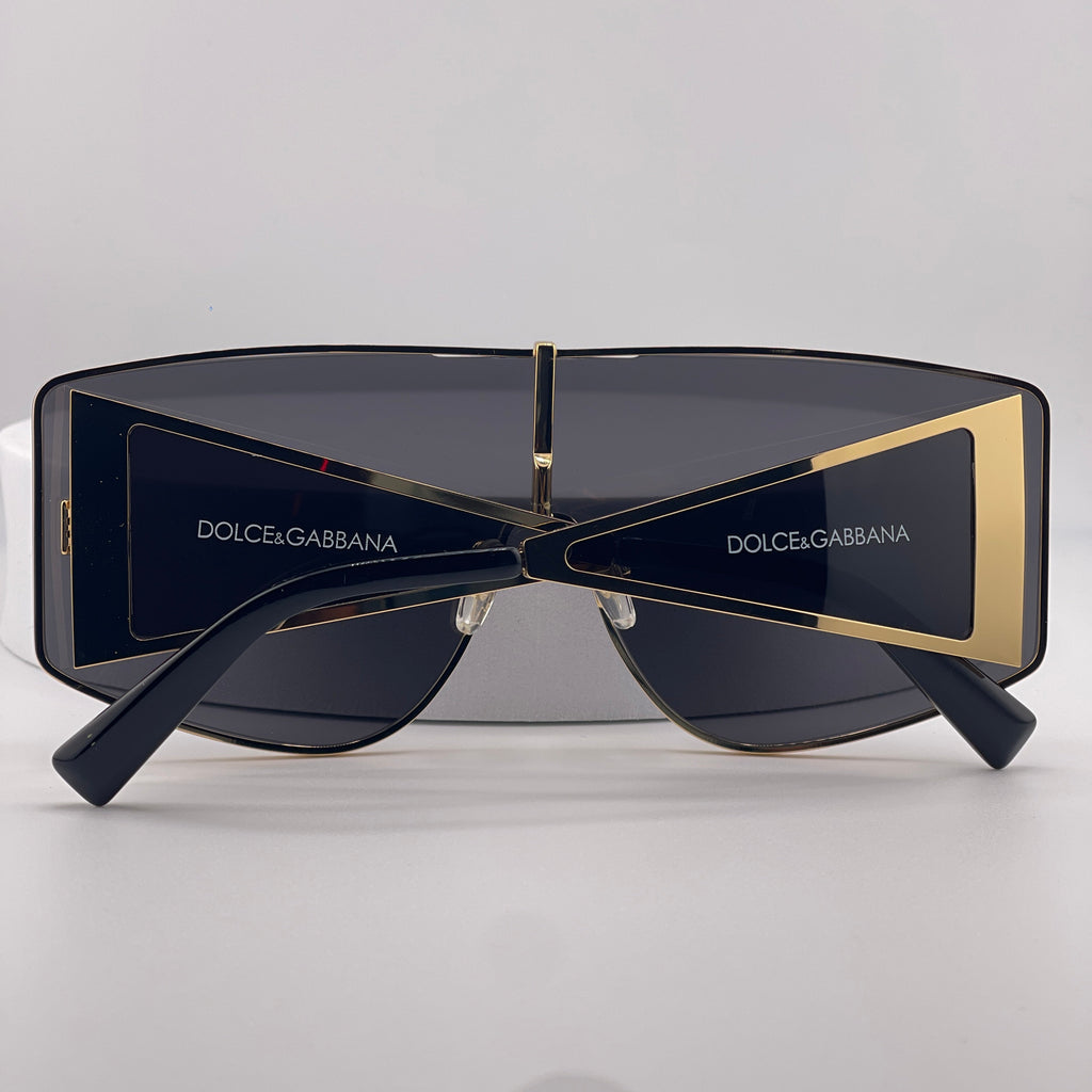 Dolce & Gabbana DG2305 Oversized Shield Sunglasses