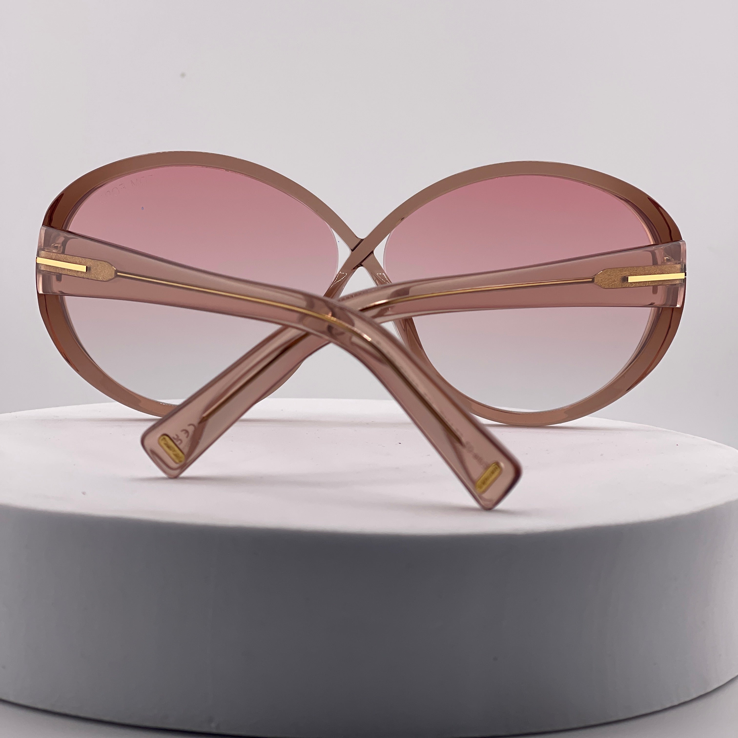 Tom Ford Whitney FTOOO9 Sunglasses – Pink Butterfly Frame