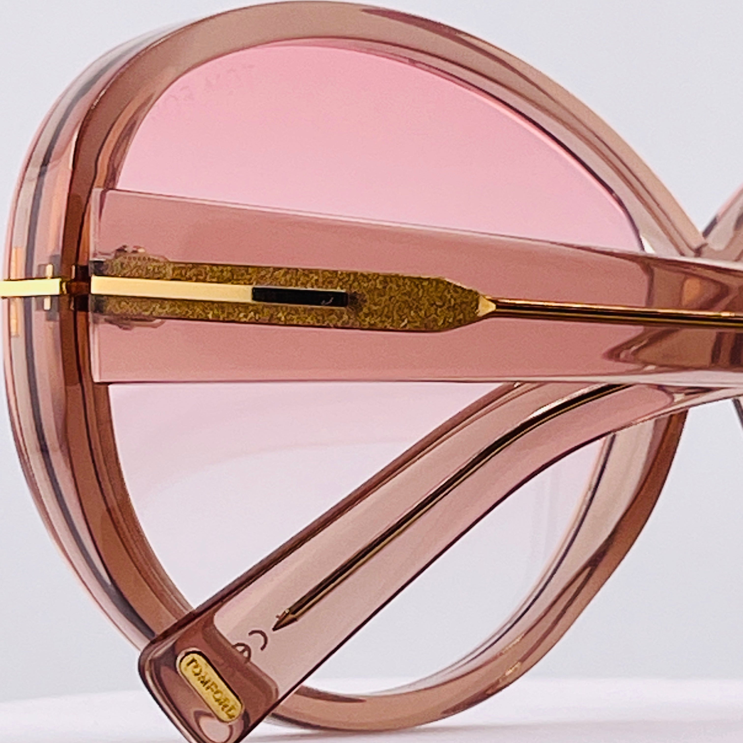 Tom Ford Whitney FTOOO9 Sunglasses – Pink Butterfly Frame