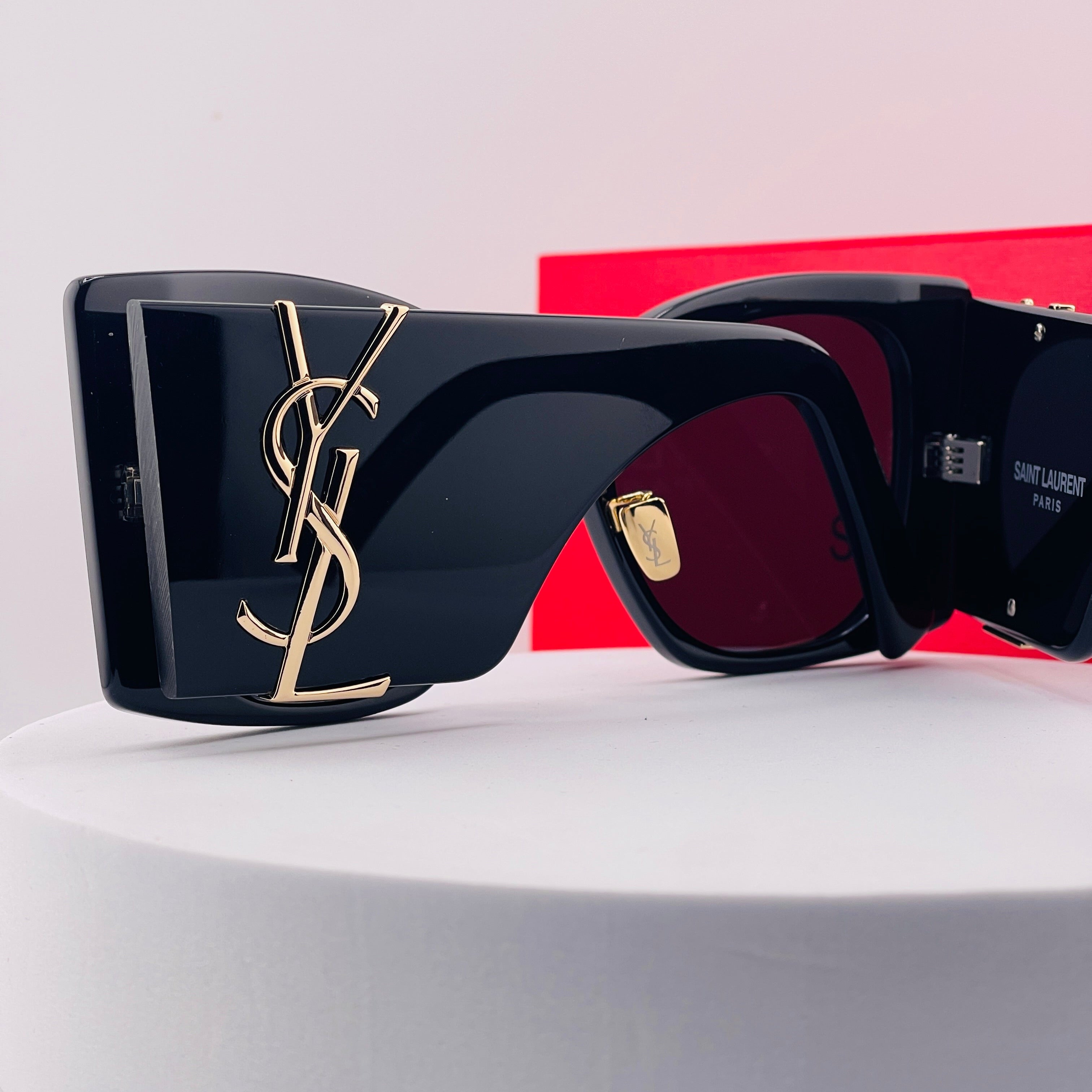 Saint Laurent SL M119 Sunglasses – Iconic Black