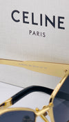 Celine Triomphe Hexagon-frame sunglasses