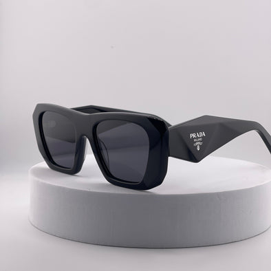 Prada Symbole Sunglasses – Black Acetate Frame
