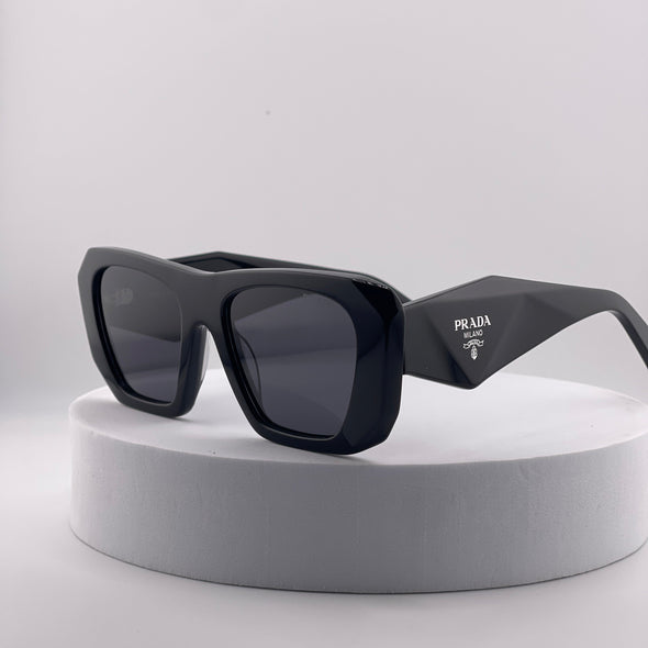 Prada Symbole Sunglasses – Black Acetate Frame