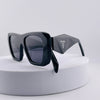 Prada Symbole Sunglasses – Black Acetate Frame