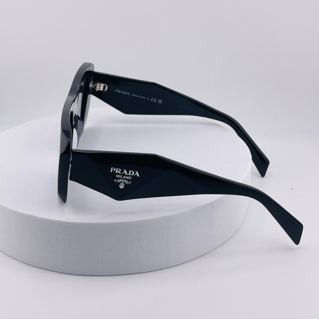 Prada Symbole Sunglasses – Black Acetate Frame