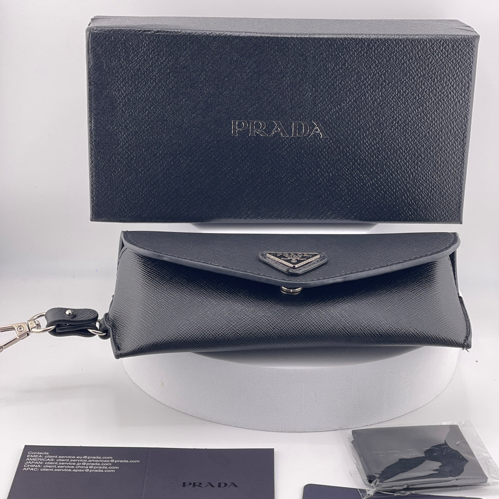 Prada Symbole Sunglasses – Black Acetate Frame