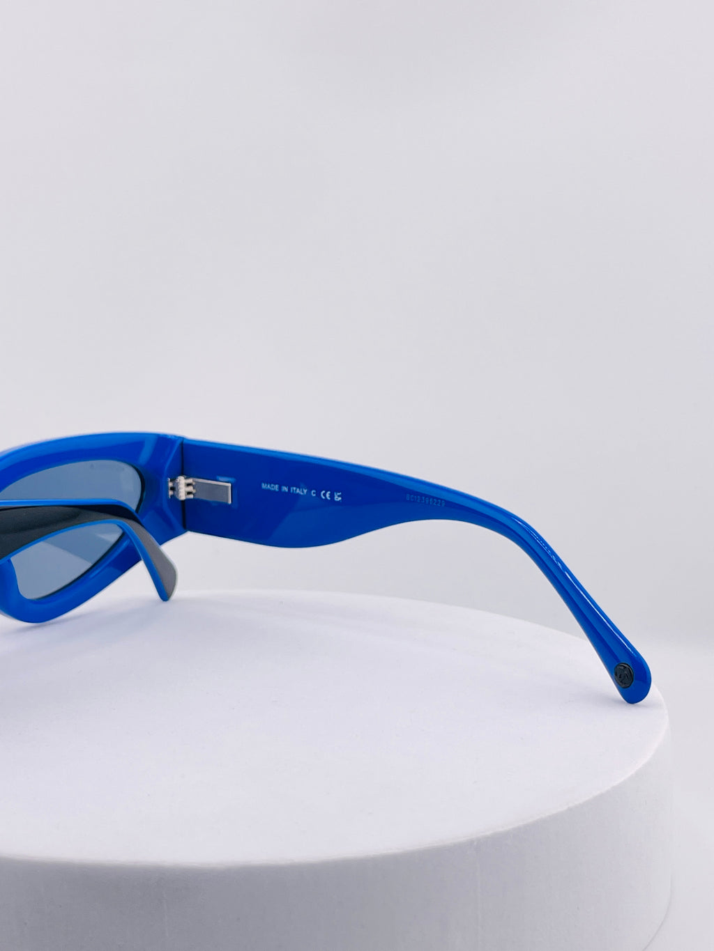 CHANEL Shield Sunglasses CH6057 Black Blue