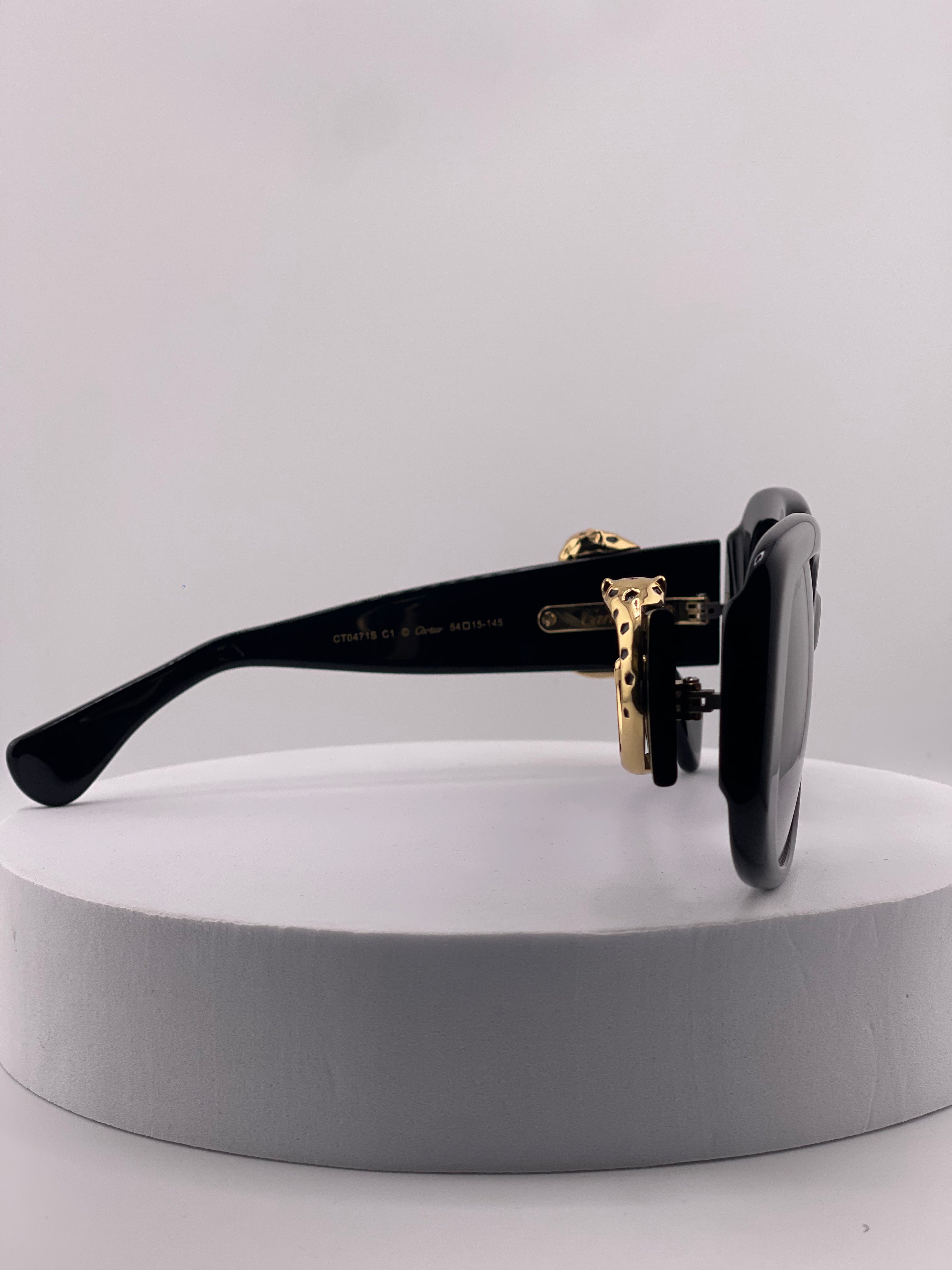 Cartier Eyewear Panthere Classic frame black acetate