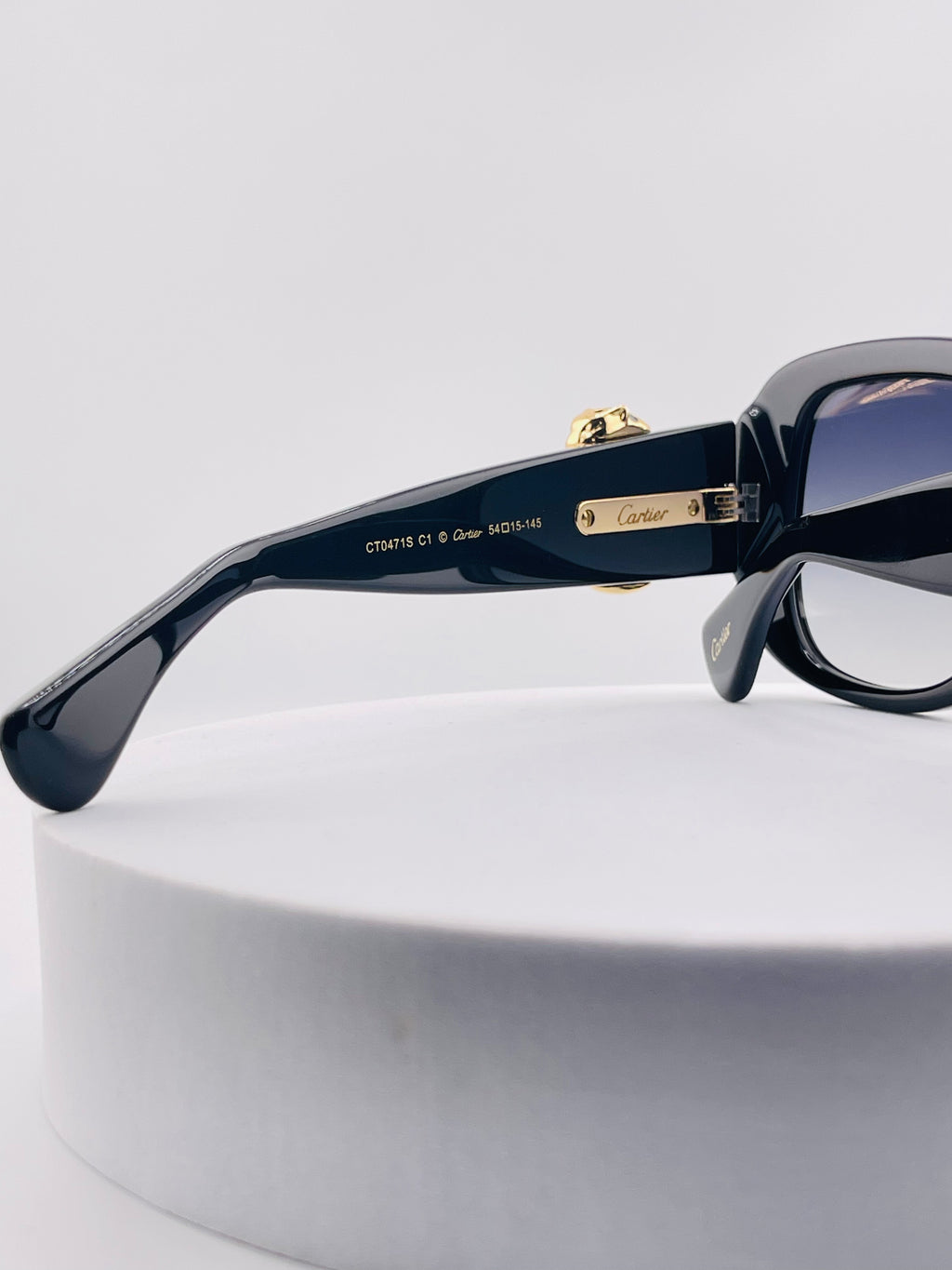 Cartier Eyewear Panthere Classic frame black acetate