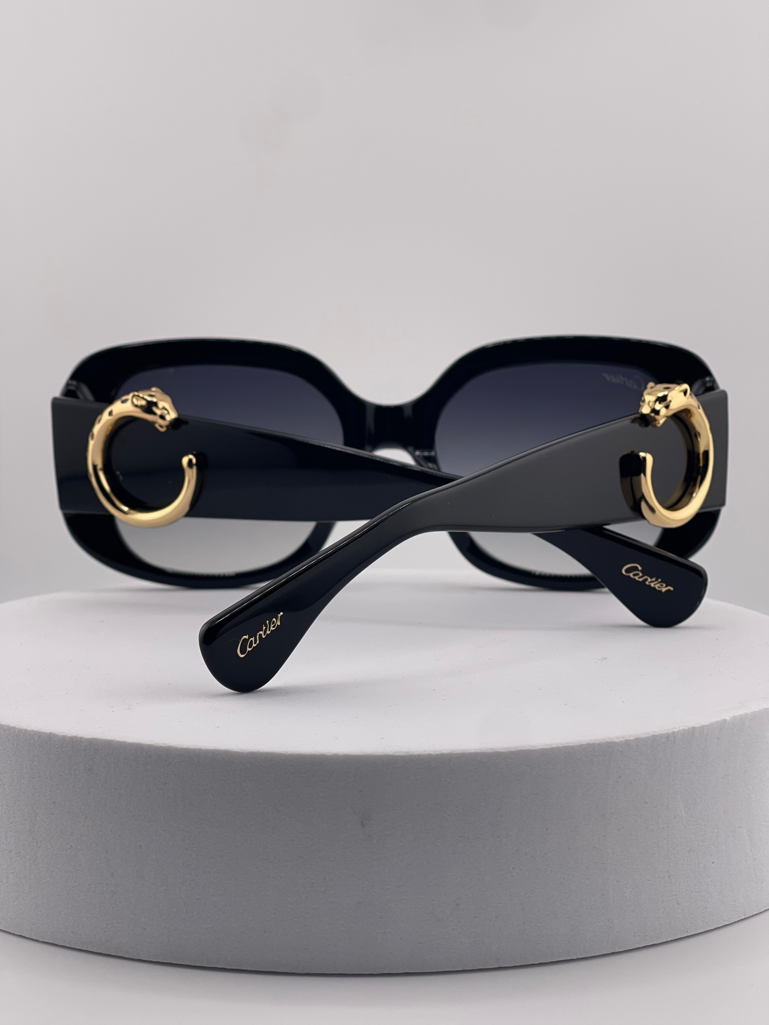 Cartier Eyewear Panthere Classic frame black acetate