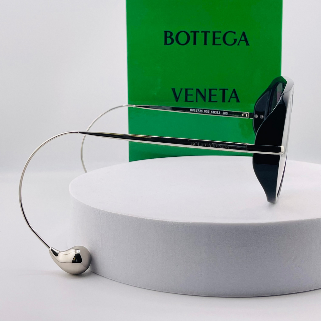 Women Bottega Veneta Aviator Sunglasses Acetate and Tone
